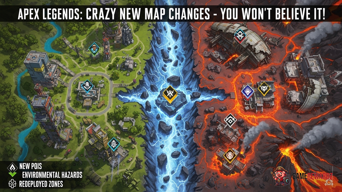 Apex Legends: CRAZY New Map Changes - You WON'T Believe It!